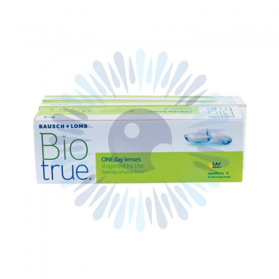 Ημερήσιοι σφαιρικοί φακοί επαφής BAUSCH + LOMB Biotrue ONEday lenses
