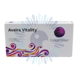 Μηνιαίοι σφαιρικοί φακοί επαφής CooperVision Avaira Vitality