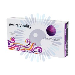 Μηνιαίοι σφαιρικοί φακοί επαφής CooperVision Avaira Vitality