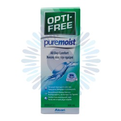 Υγρό Φακών Επαφής Alcon OPTI-FREE Puremoist 300ml