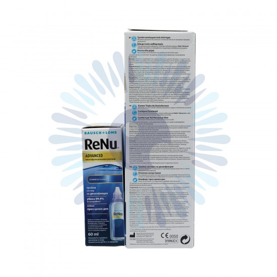 Διάλυμα Πολλαπλών Χρήσεων BAUSCH + LOMB ReNu ADVANCED Διάλυμα Πολλαπλών Χρήσεων BAUSCH + LOMB ReNu ADVANCED